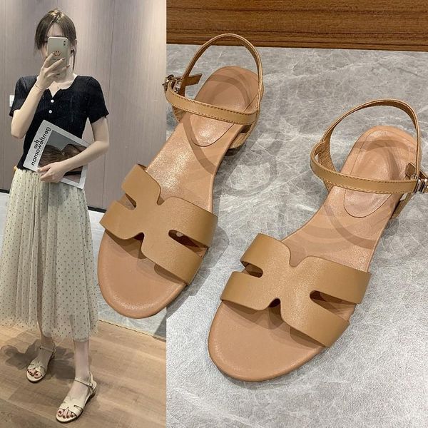 sandals xixiyipin luxury leather brand women's designer outdoor casual gladiator metal buckle strap summer women shoes trend, Black
sandals xixiyipin luxury leather brand women's designer outdoor casual gladiator metal buckle strap summer women shoes trend, Black