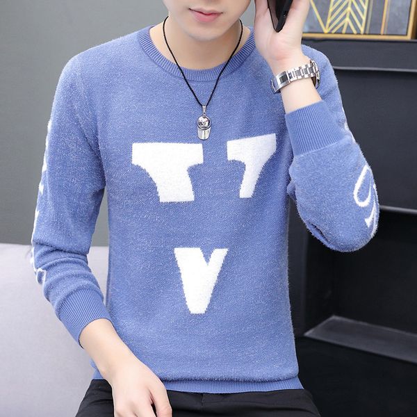 sweater knit men's live goods casual t shirt round neck pullover ted backing fashion, White;black
sweater knit men's live goods casual t shirt round neck pullover ted backing fashion, White;black