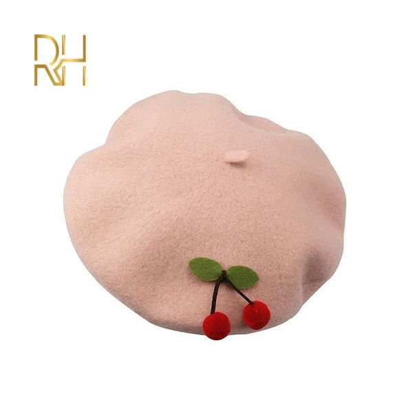 berets ladies autumn winter woolen cute red cherry painter french artist female warm cap rh, Blue;gray
berets ladies autumn winter woolen cute red cherry painter french artist female warm cap rh, Blue;gray