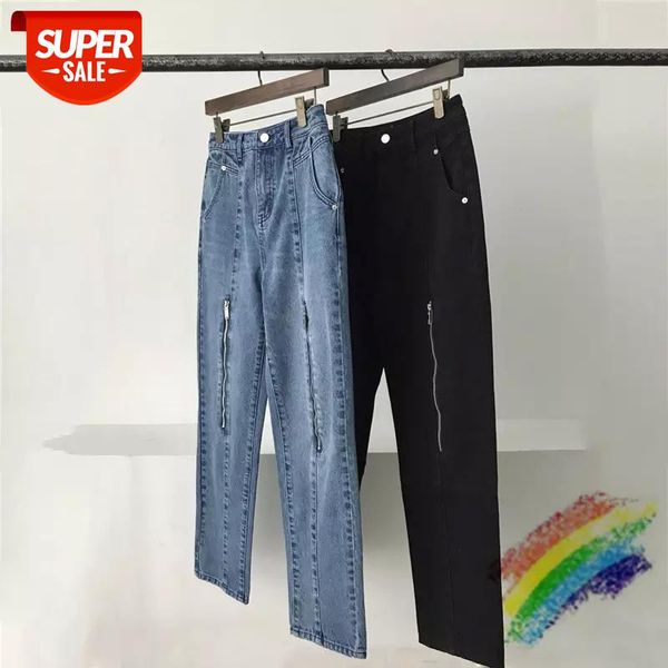 damage we11done jeans men women 1:1 back split denim zipper welldone bell bottom pants #kv7g, Blue
damage we11done jeans men women 1:1 back split denim zipper welldone bell bottom pants #kv7g, Blue
