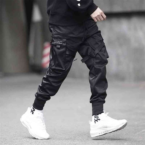 prowow men ribbons streetwear cargo pants autumn hip hop joggers pants overalls black fashions baggy pockets trousers 210714
prowow men ribbons streetwear cargo pants autumn hip hop joggers pants overalls black fashions baggy pockets trousers 210714