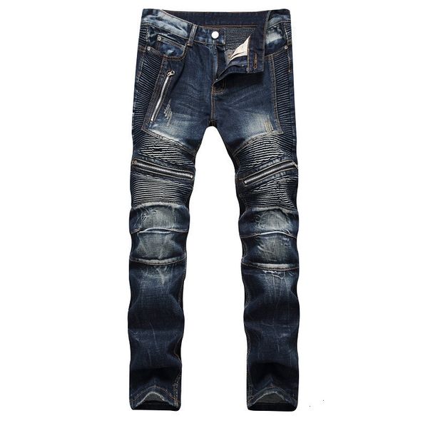 2021 new autumn spring men's ripped street hip hop punk stretch bike jeans trendy holes straight denim trouers ljdm, Blue
2021 new autumn spring men's ripped street hip hop punk stretch bike jeans trendy holes straight denim trouers ljdm, Blue