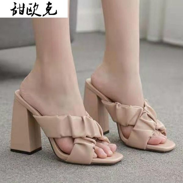 2021 summer women sandals fashion open-toed women high-heeled sandals outer wear comfortable walking heeled, Black
2021 summer women sandals fashion open-toed women high-heeled sandals outer wear comfortable walking heeled, Black