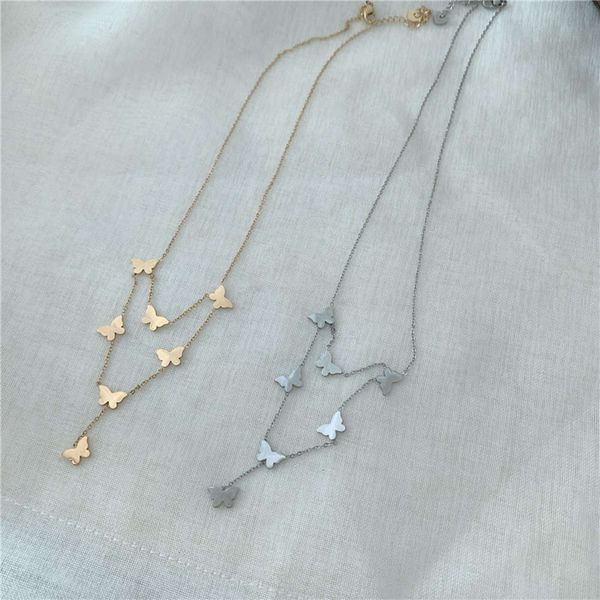 hbp fashion dongdamen in south korea women's indifference wind fairy temperament versatile hollow out butterfly pearl necklace neck cha, Silver
hbp fashion dongdamen in south korea women's indifference wind fairy temperament versatile hollow out butterfly pearl necklace neck cha, Silver