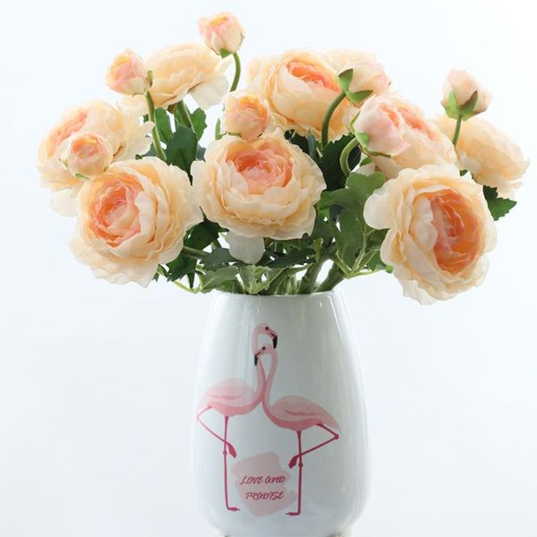 decorative flowers & wreaths 35cm simulation 2 short peony silk artificial flower fake family bride wedding table home decoration
decorative flowers & wreaths 35cm simulation 2 short peony silk artificial flower fake family bride wedding table home decoration