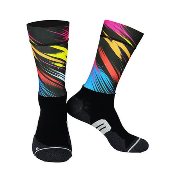 sports socks trend mountain bike cycling summer breathable fabric protect the foot elastic, Black
sports socks trend mountain bike cycling summer breathable fabric protect the foot elastic, Black