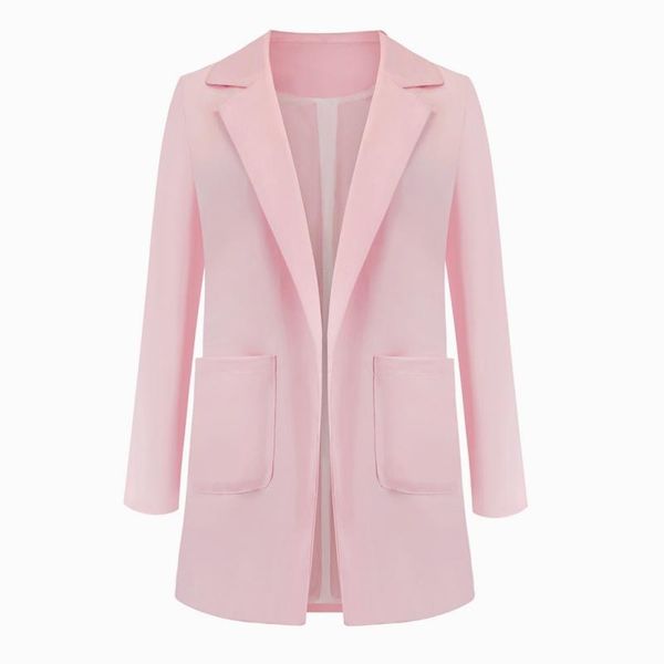 women's suits & blazers urban casual suit turn-down collar ladies cotton slim leader sleeves small jacket, White;black
women's suits & blazers urban casual suit turn-down collar ladies cotton slim leader sleeves small jacket, White;black