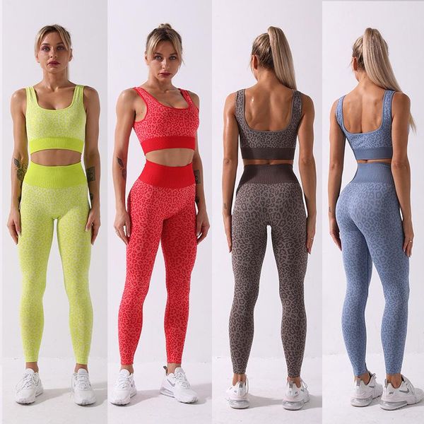 leopard seamless gym set workout clothes for women sports bra high waist leggings yoga suit women sportswear fitness clothing
leopard seamless gym set workout clothes for women sports bra high waist leggings yoga suit women sportswear fitness clothing