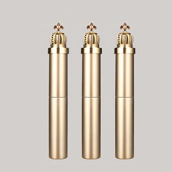 10/50pc 8ml golden crown cosmetic empty eyelashes tube mascara eyeliner vials bottle makeup organzier container with brush plugs
10/50pc 8ml golden crown cosmetic empty eyelashes tube mascara eyeliner vials bottle makeup organzier container with brush plugs