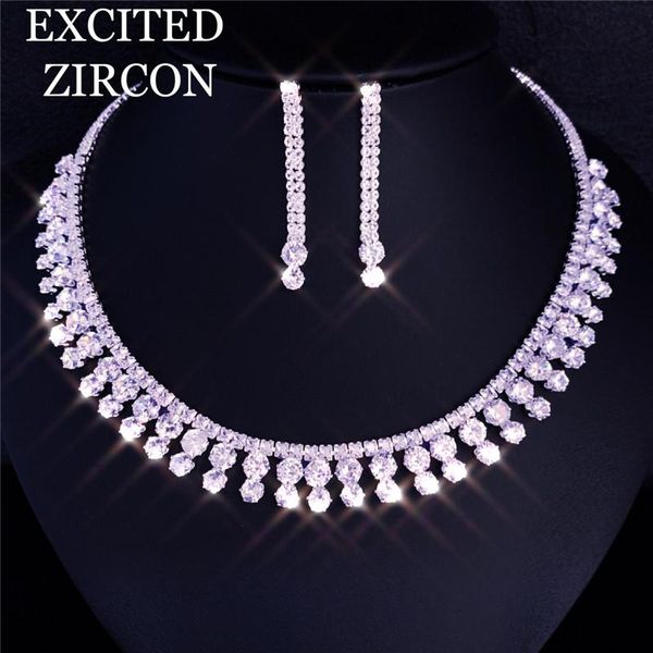 earrings & necklace luxury big circle crystal bridal jewelry sets silver color african beads rhinestone wedding set for women
earrings & necklace luxury big circle crystal bridal jewelry sets silver color african beads rhinestone wedding set for women