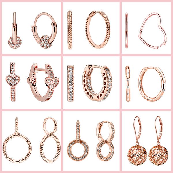 new silver women earrings stud fit pandora plata de ley 925 original sparkling rose gold hoop earrings for ladies earring diy fine jewelry, Golden;silver
new silver women earrings stud fit pandora plata de ley 925 original sparkling rose gold hoop earrings for ladies earring diy fine jewelry, Golden;silver