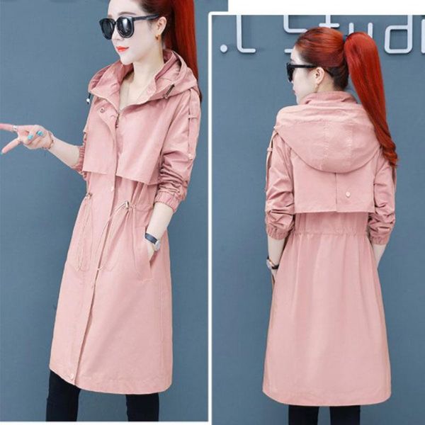 khaki long trench coat spring 2021 lace up waist hooded thin overcoat women solid elegant coats female windbreakers plus size, Tan;black
khaki long trench coat spring 2021 lace up waist hooded thin overcoat women solid elegant coats female windbreakers plus size, Tan;black