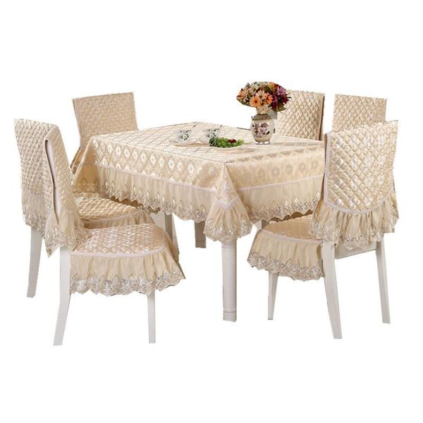 table cloth dining chair set tablecloth fabric cover cushion tea 
table cloth dining chair set tablecloth fabric cover cushion tea