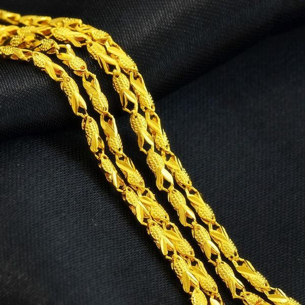 chokers womens yellow gold filled necklace small fish link chain clavicle girlfriend gift, Golden;silver
chokers womens yellow gold filled necklace small fish link chain clavicle girlfriend gift, Golden;silver