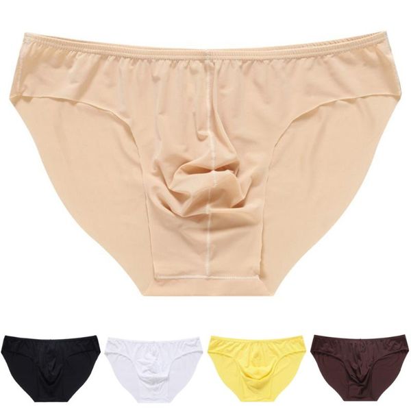 underpants men's briefs soft breathable silk underwear hips up transparent jockstrap colorful undies, Black;white
underpants men's briefs soft breathable silk underwear hips up transparent jockstrap colorful undies, Black;white
