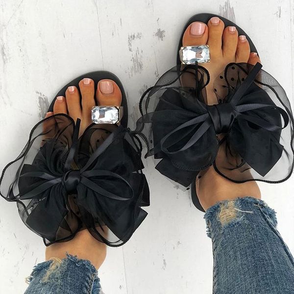 luxury celebrities slippers women larger rhinestone ring toe cute polka dot bow-tie flats flip flops indoor shoes ladies sexy, Black
luxury celebrities slippers women larger rhinestone ring toe cute polka dot bow-tie flats flip flops indoor shoes ladies sexy, Black