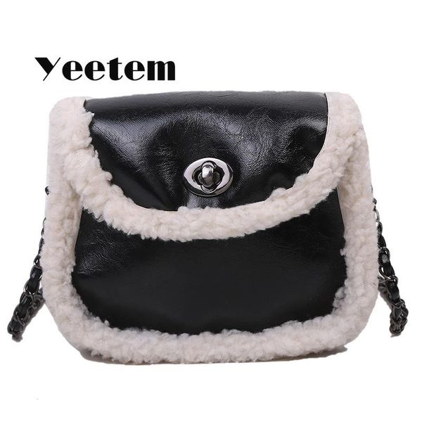 black new lamb hair black woven chain female bag plush small bag fashion plush for mobile phone cosmetics
black new lamb hair black woven chain female bag plush small bag fashion plush for mobile phone cosmetics