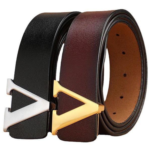 belts retro smooth buckle belt men's large leather pure cow letter v for men luxury designer 3.8cm increase, Black;brown
belts retro smooth buckle belt men's large leather pure cow letter v for men luxury designer 3.8cm increase, Black;brown