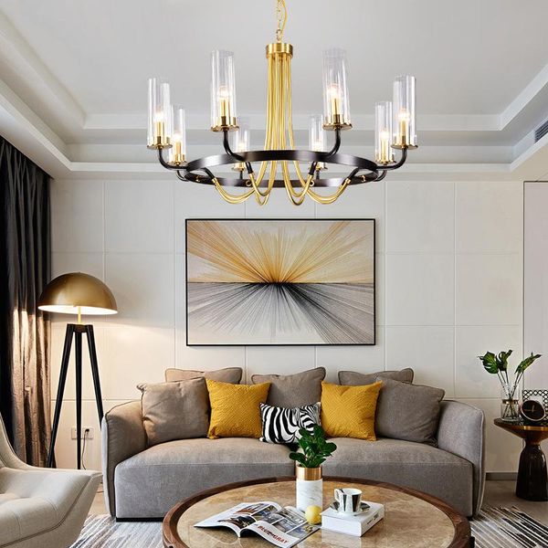 postmodern light luxury copper chandelier living room study bedroom simple nordic villa pure copper crystal chandelier
postmodern light luxury copper chandelier living room study bedroom simple nordic villa pure copper crystal chandelier