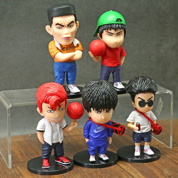 SLAM DUNK Figure Car accessorie Sakuragi Hanamichi Takenori Akagi Kaede Rukawa Hisashi Mitsui Ryota Miyagi Model Toys 5pcs/set
SLAM DUNK Figure Car accessorie Sakuragi Hanamichi Takenori Akagi Kaede Rukawa Hisashi Mitsui Ryota Miyagi Model Toys 5pcs/set