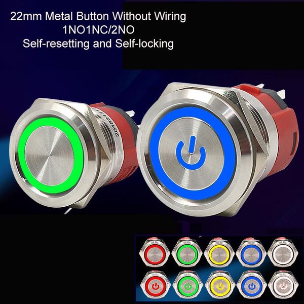 smart home control 22mm power logo wireless metal button switch self-resetting self-locking 9~24v 220v waterproof fireproof led light car re
smart home control 22mm power logo wireless metal button switch self-resetting self-locking 9~24v 220v waterproof fireproof led light car re