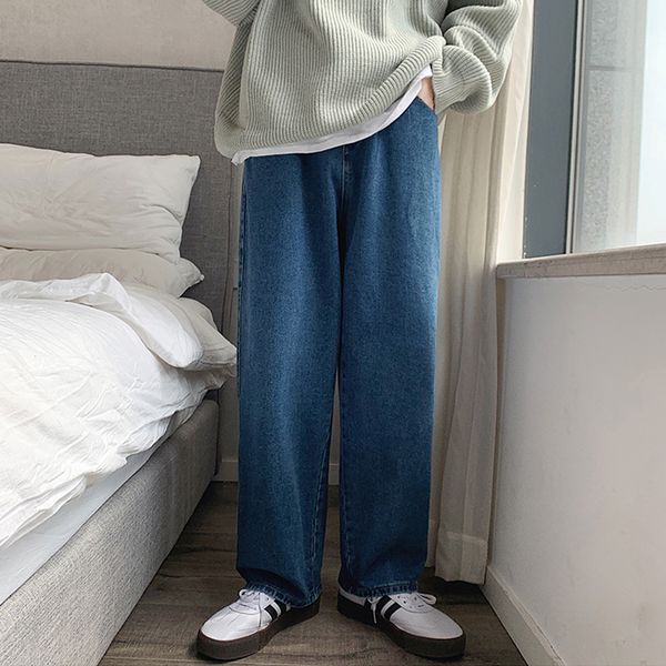 korean washed vintage baggy jeans homme 3xl plus size straight leg jeans pants harajuku denim loose pants men hip hop qju9, Blue
korean washed vintage baggy jeans homme 3xl plus size straight leg jeans pants harajuku denim loose pants men hip hop qju9, Blue