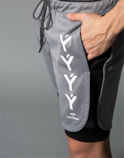 2021 new fake two-piece quick-drying casual loose five-point pants fitness double men's summer sports shorts 3ivd, White;black
2021 new fake two-piece quick-drying casual loose five-point pants fitness double men's summer sports shorts 3ivd, White;black