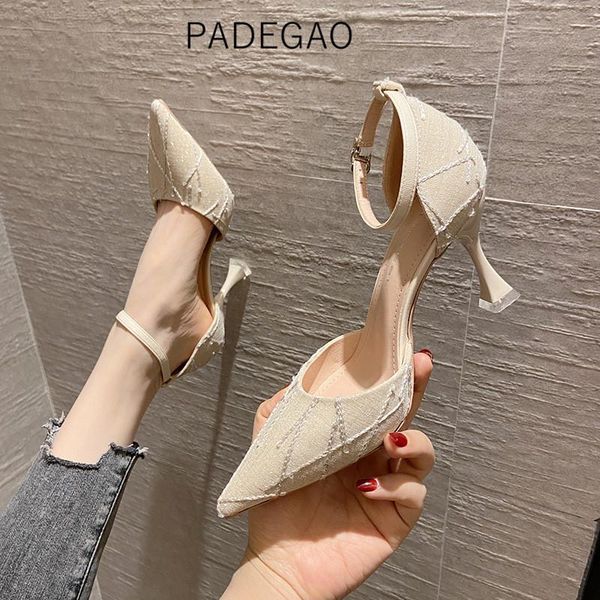 2021 women's sandals party night high-heeled casual korean women sandals, Black
