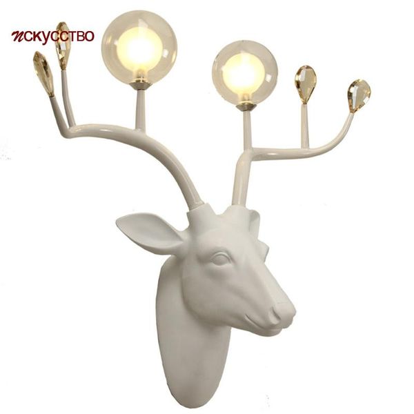 wall lamp american country style antler crystal glass for dining room living loft decor creative bedside lamps led light
wall lamp american country style antler crystal glass for dining room living loft decor creative bedside lamps led light