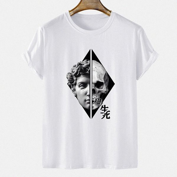 men's tee t shirt stamping graphic prints skull plus size crew neck casual daily short sleeve cotton basic designer big and tall white, White;black
men's tee t shirt stamping graphic prints skull plus size crew neck casual daily short sleeve cotton basic designer big and tall white, White;black