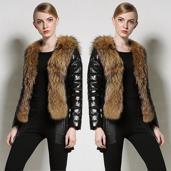 women's leather & faux fashion woman black artificial fur pu coat plus size 3xl winter female manteau femme hiver
women's leather & faux fashion woman black artificial fur pu coat plus size 3xl winter female manteau femme hiver