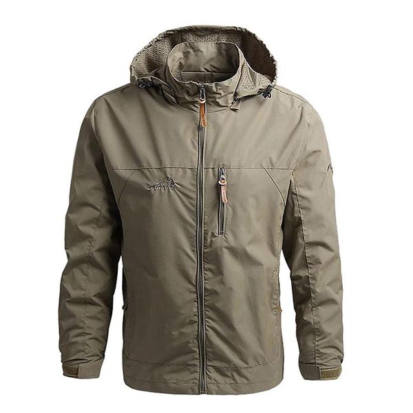 men's trench coats breathable jacket men 2021 spring lightweight hooded coat waterproof jackets fashion tactical military outdoor windb, Tan;black
men's trench coats breathable jacket men 2021 spring lightweight hooded coat waterproof jackets fashion tactical military outdoor windb, Tan;black