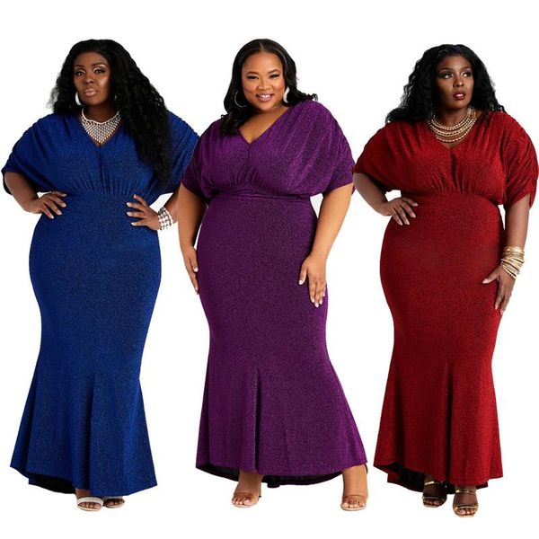 plus size dresses long maxi for women v neck half sleeve fold high waist elegant fashion party dress wholesale drop, Black
plus size dresses long maxi for women v neck half sleeve fold high waist elegant fashion party dress wholesale drop, Black