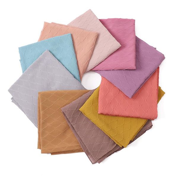 scarves 1pcs bubble chiffon with pleated plaid headscarf long plain hijab wrap muslim hijabs scarf turbanet women's, Blue;gray
scarves 1pcs bubble chiffon with pleated plaid headscarf long plain hijab wrap muslim hijabs scarf turbanet women's, Blue;gray