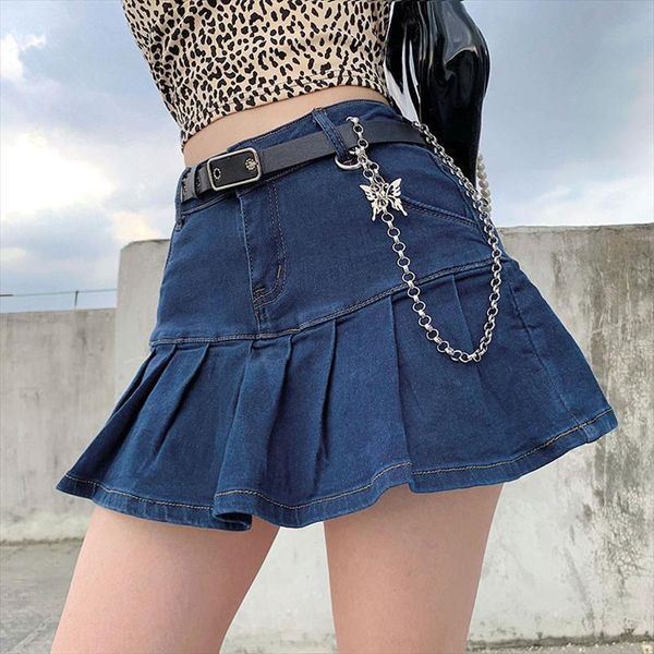 spring summer harajuku stretch womens skirt white pink blue mini jeans women high fashion chain button denim skirts, Black
spring summer harajuku stretch womens skirt white pink blue mini jeans women high fashion chain button denim skirts, Black