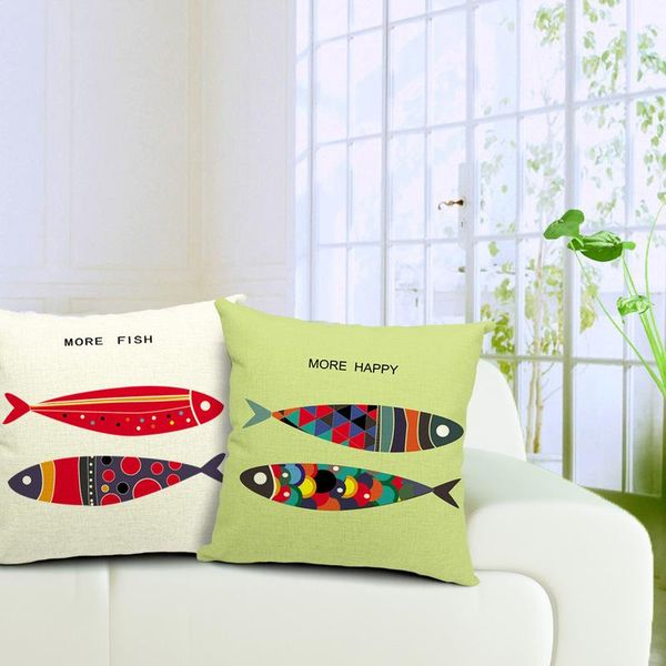 cushion/decorative pillow hand-painted fish modern style cover 45*45cm cushion linen throw car home decoration decorative pillowcase
cushion/decorative pillow hand-painted fish modern style cover 45*45cm cushion linen throw car home decoration decorative pillowcase