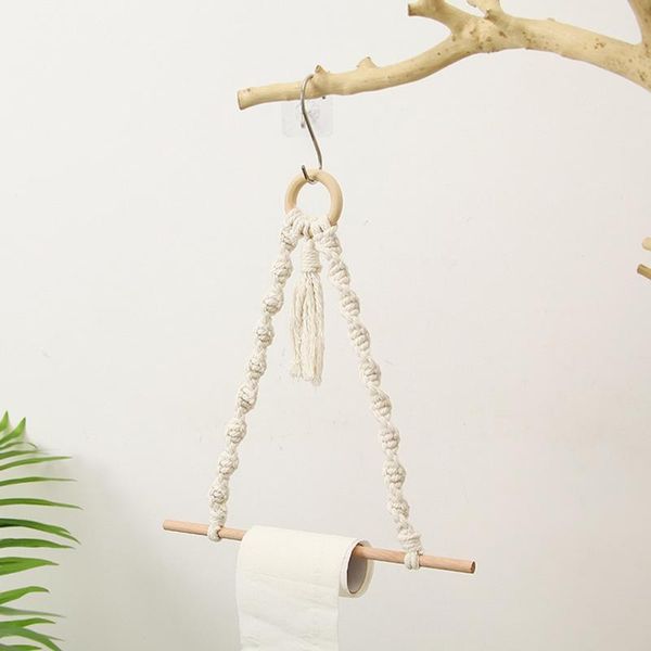 hooks & rails wall hangs boho style paper holder rack bedroom sitting room toilet adornment
hooks & rails wall hangs boho style paper holder rack bedroom sitting room toilet adornment