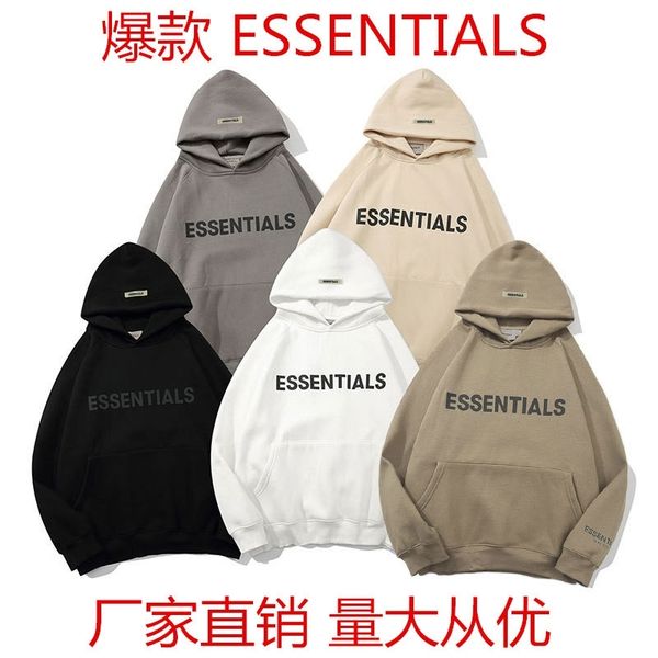 fog fashion brand essentials letter reflective lovers plush loose hooded and women's sweater, Black
fog fashion brand essentials letter reflective lovers plush loose hooded and women's sweater, Black