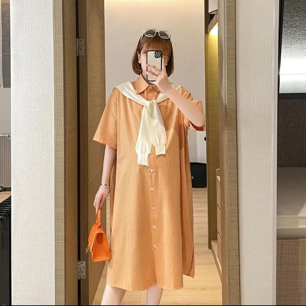 maternity dresses 78574# dress summer cotton short sleeves loose stylish slimming pregnant women mom, White
maternity dresses 78574# dress summer cotton short sleeves loose stylish slimming pregnant women mom, White