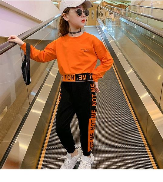 clothing sets 3-10age girl casual sports two-piece spring autumn sweater coat+ pants letter printing korean fashion quality child, White
clothing sets 3-10age girl casual sports two-piece spring autumn sweater coat+ pants letter printing korean fashion quality child, White