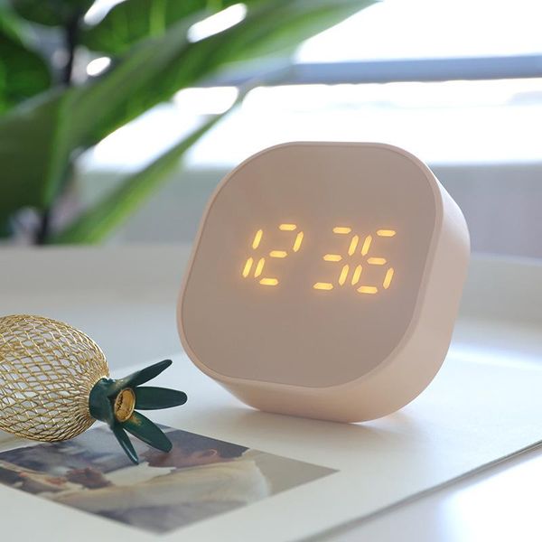 other clocks & accessories mini square silent bedside alarm clock usb intelligent temperature sensing magnetic attraction luminous wall desk
other clocks & accessories mini square silent bedside alarm clock usb intelligent temperature sensing magnetic attraction luminous wall desk