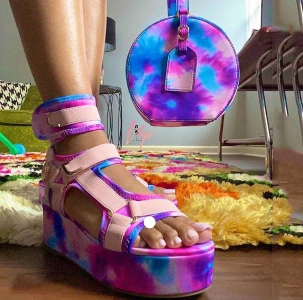 sandals doratasia 2021 ins colorful fashion platform design women's high wedges summer shoes woman, Black
sandals doratasia 2021 ins colorful fashion platform design women's high wedges summer shoes woman, Black