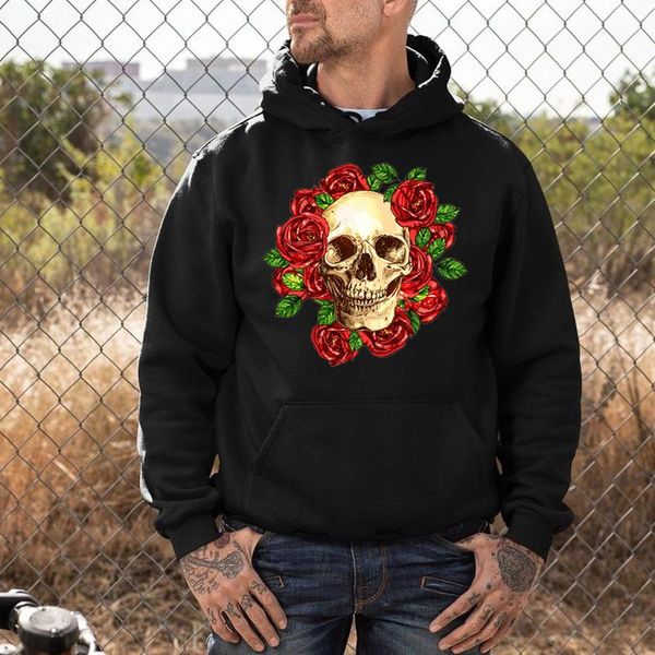 men's hoodies & sweatshirts fashion punk style skull printed for women casual long sleeve men pullover with pockets moletom, Black
men's hoodies & sweatshirts fashion punk style skull printed for women casual long sleeve men pullover with pockets moletom, Black