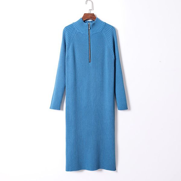 2021 new long knit women straight maxi autumn winter thick warm female sweater rib turtleneck pullover es zrhz, White;black
2021 new long knit women straight maxi autumn winter thick warm female sweater rib turtleneck pullover es zrhz, White;black