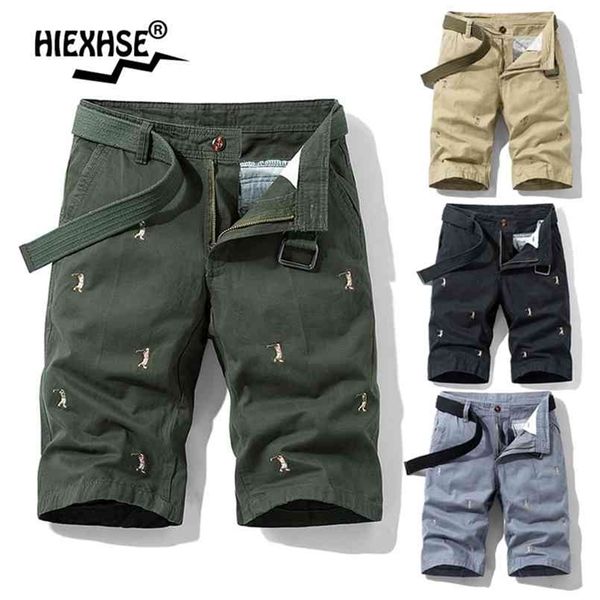 men solid color embroidery pattern golf boy cargo shorts cotton summer outdoor casual bermuda overalls 210806, White;black
men solid color embroidery pattern golf boy cargo shorts cotton summer outdoor casual bermuda overalls 210806, White;black