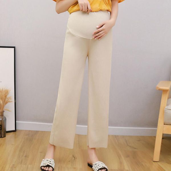 maternity bottoms 9961# pants summer loose casual comfy belly support elastic waist trousers, White
maternity bottoms 9961# pants summer loose casual comfy belly support elastic waist trousers, White