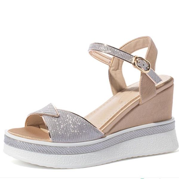 sandals fanyuan 2021 arrive wedges platform women casual party shoes buckle elegant summer ladies big size 42, Black
sandals fanyuan 2021 arrive wedges platform women casual party shoes buckle elegant summer ladies big size 42, Black