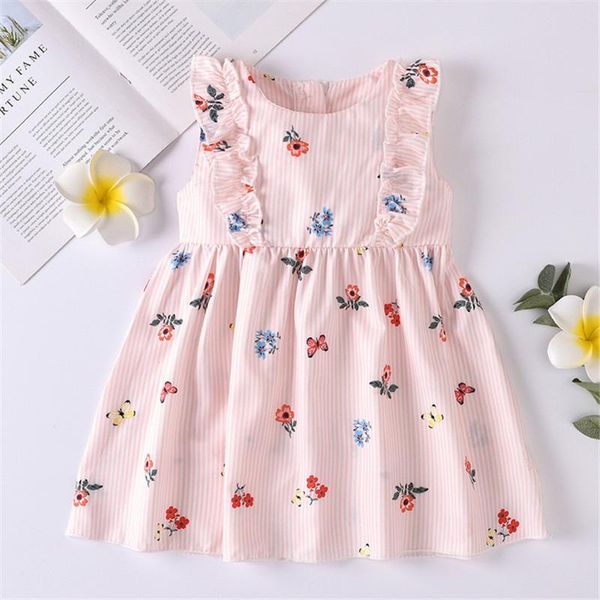 girl's dresses born baby girls cotton sleeveless dress,summer breathable sweet cute fresh stripe flower flounce o-neck a-line princess, Red;yellow
girl's dresses born baby girls cotton sleeveless dress,summer breathable sweet cute fresh stripe flower flounce o-neck a-line princess, Red;yellow