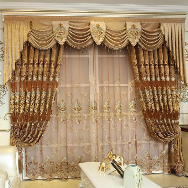 curtain & drapes european style curtains for living dining room bedroom anti-cashmere embroidered upscale villa custom
curtain & drapes european style curtains for living dining room bedroom anti-cashmere embroidered upscale villa custom
