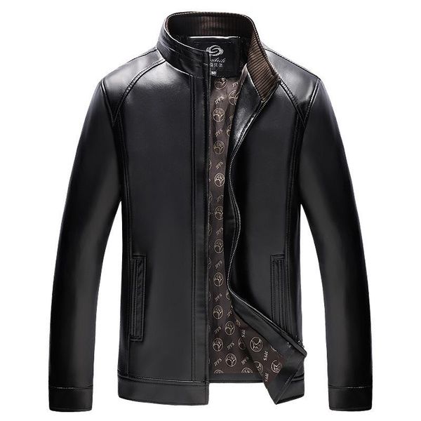 women's leather & faux 2021 mens fashion stand collar pu jacket men solid color warm motorcycle casual autumn winter outwear, Black
women's leather & faux 2021 mens fashion stand collar pu jacket men solid color warm motorcycle casual autumn winter outwear, Black
